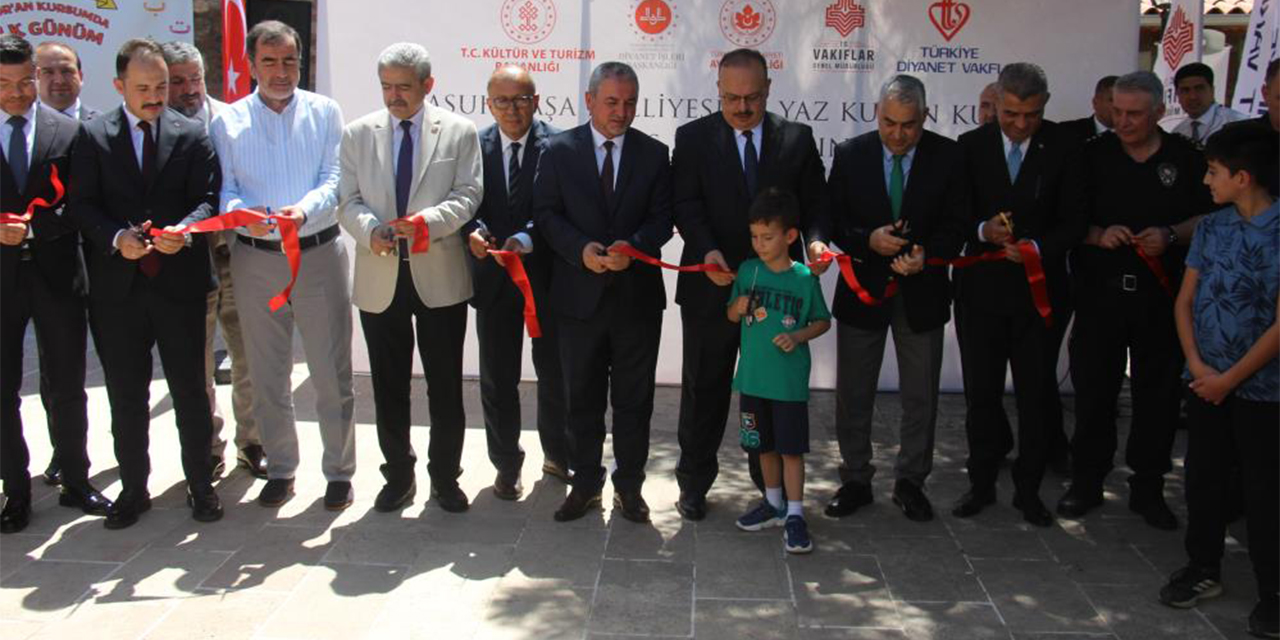 Aydın’da tarihi Nasuh Paşa Külliyesi hizmete açıldı