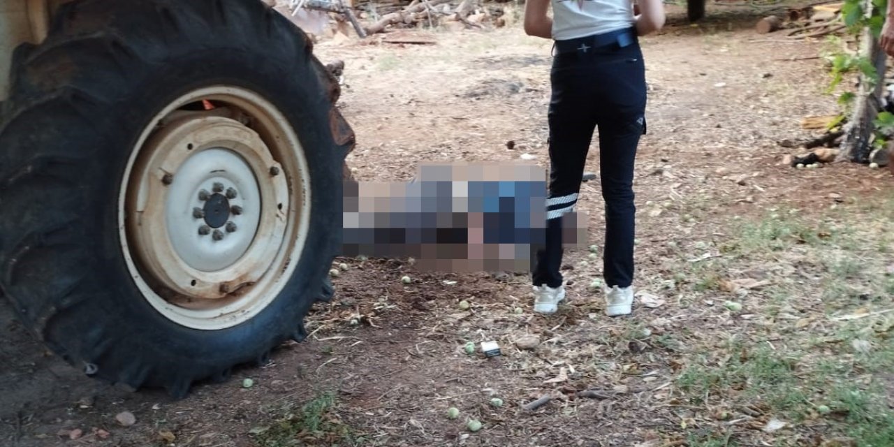 Traktörün altında kalan yaşlı adam hayatını kaybetti