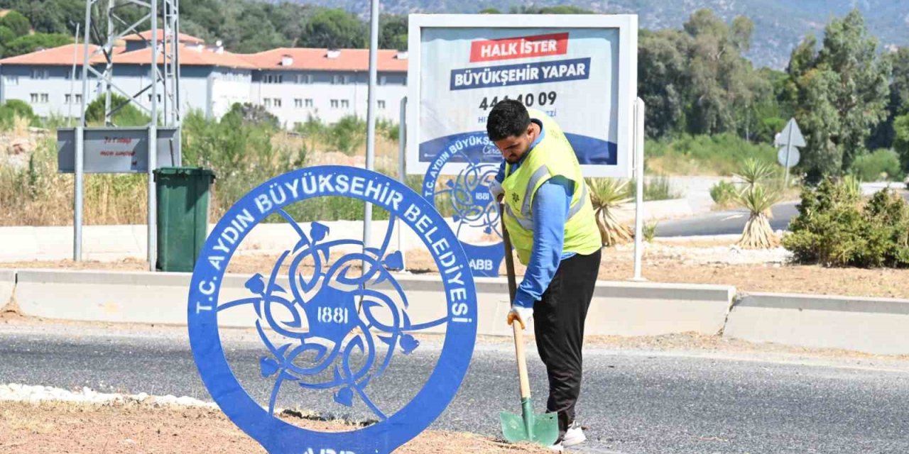 Büyükşehir ekiplerinden Germencik’te eşzamanlı çalışma