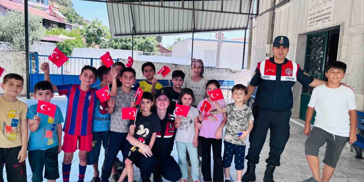 Jandarmadan Söke’de çevre bilinci ve yangın uyarısı