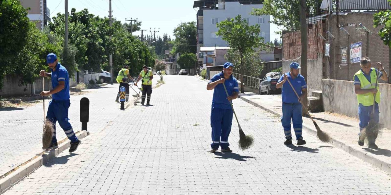 Umurlu’da temizlik çalışması