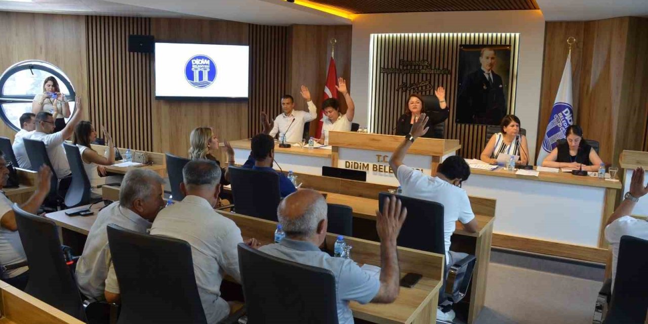 Didim Belediye Meclisi toplantısı yapıldı