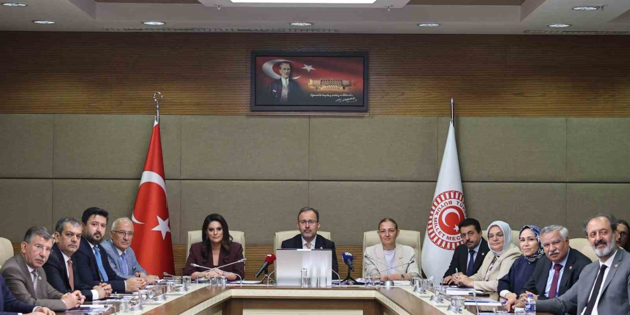 TBMM Engelli Bireyler Komisyonu Kasapoğlu başkanlığında toplandı