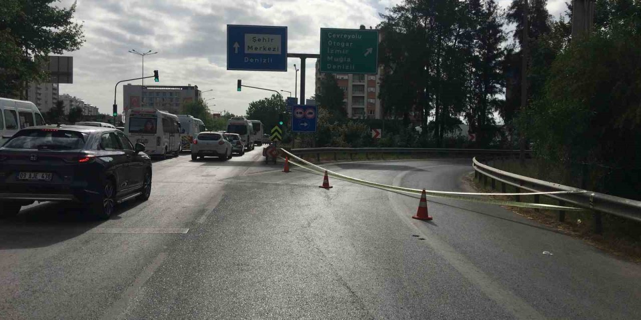 Aydın-İzmir Otoyolu trafiğe kapatıldı