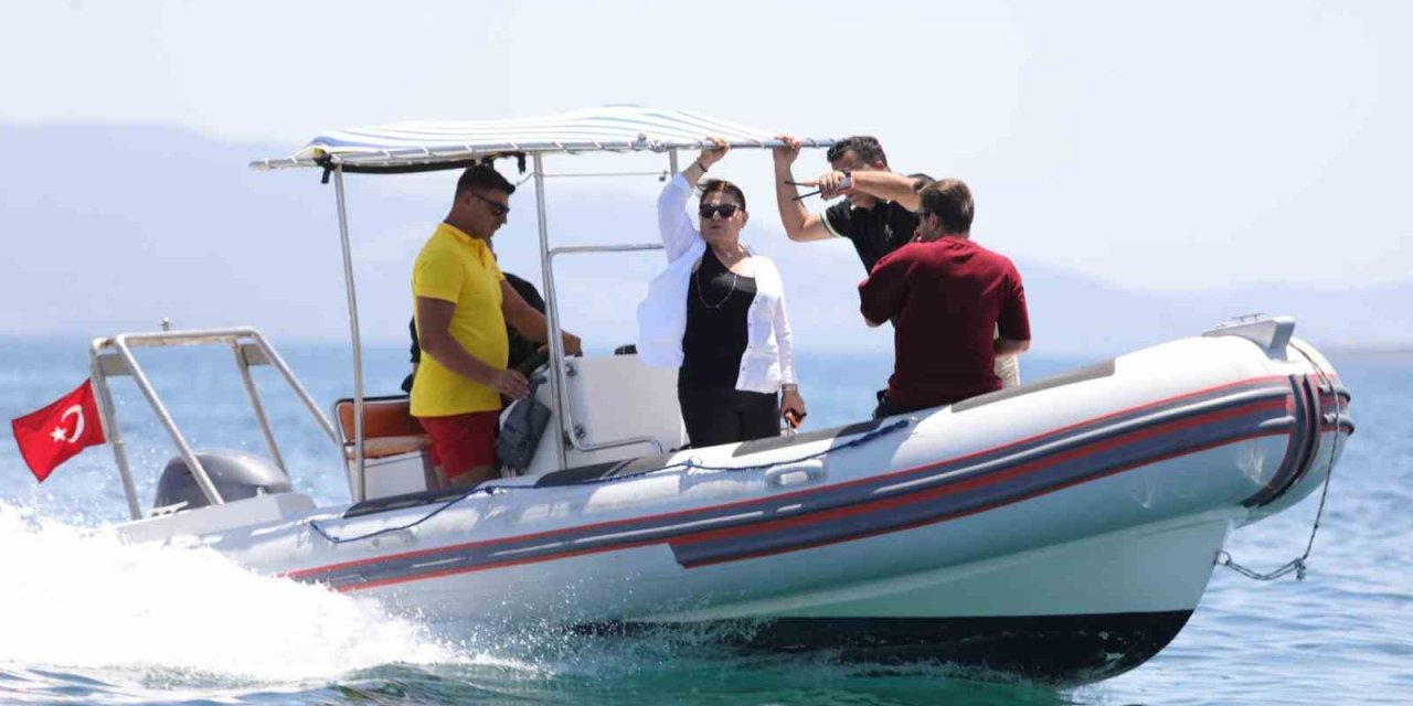 Didim’de gerçeğini aratmayan cankurtaran tatbikatı gerçekleştirildi