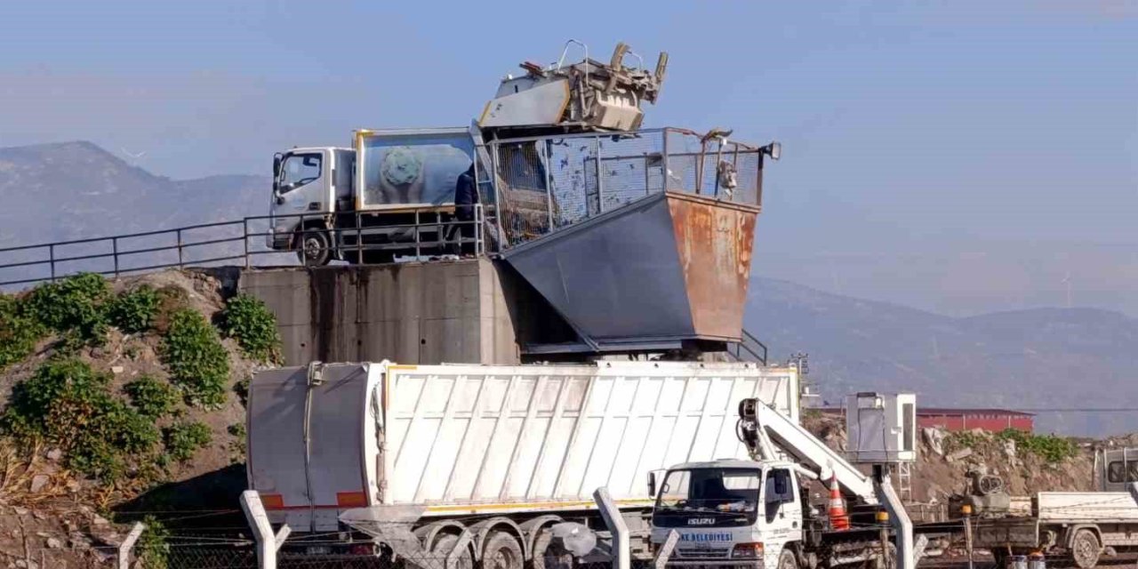Söke Belediyesi ‘Çöp Transfer Noktası’ ile tasarruf sağladı