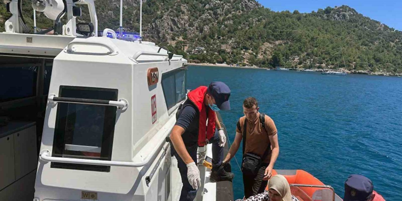 Marmaris’te karada 21 düzensiz göçmen yakalandı