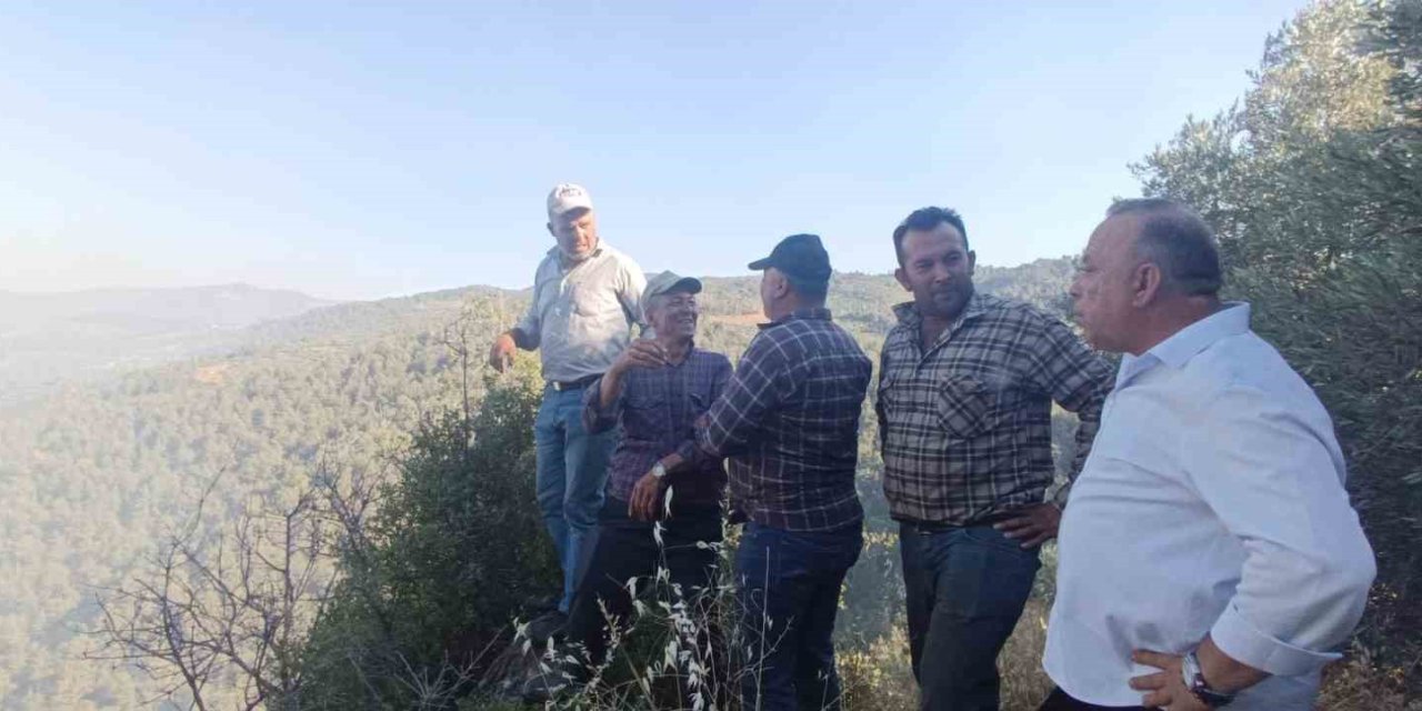 Bozdoğan orman yangınına müdahale sürüyor