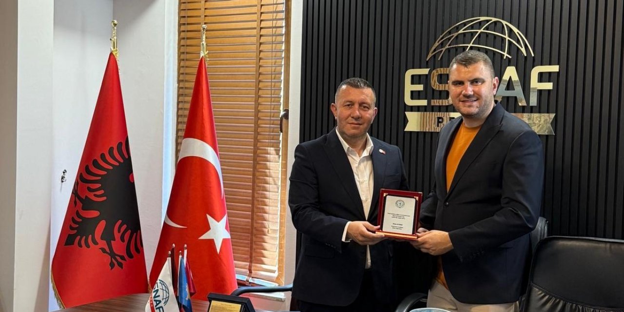 DESOB Başkanvekili Üçgül ticareti geliştirmek amacıyla Kosova’da temaslarda bulundu