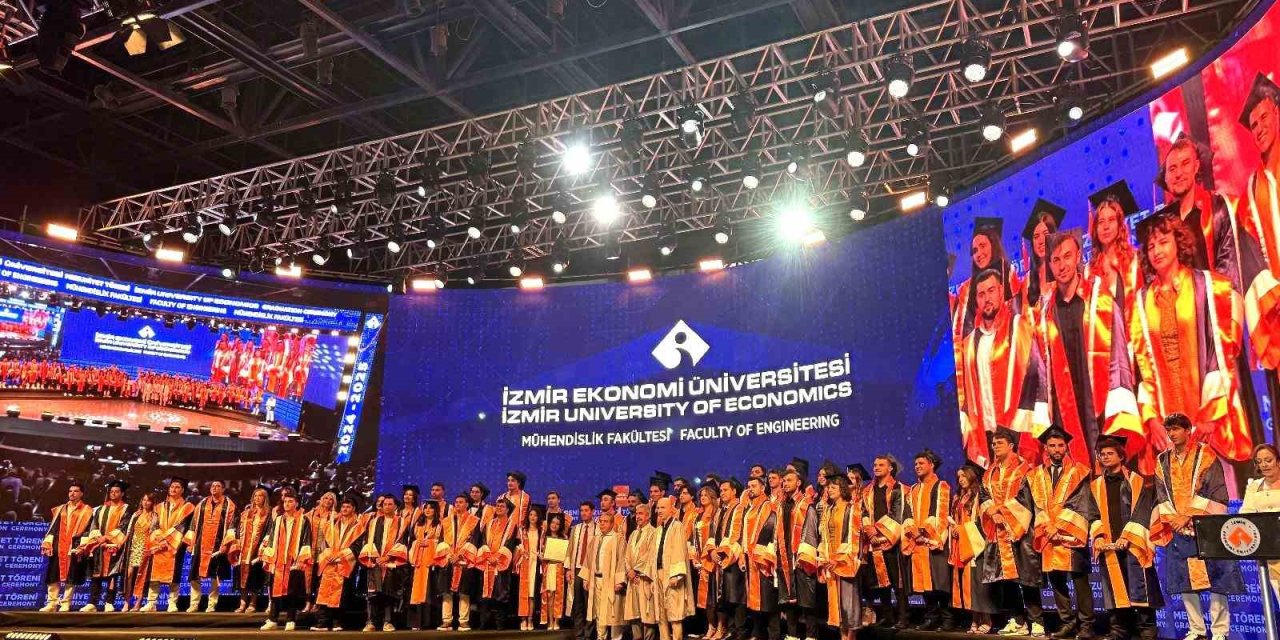 Mezunlarını uğurlayan İzmir Ekonomi’de 4 günlük şölen