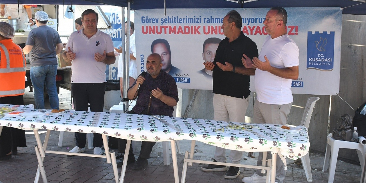 Kuşadası’nda görev şehitleri 12’nci yılında anıldı