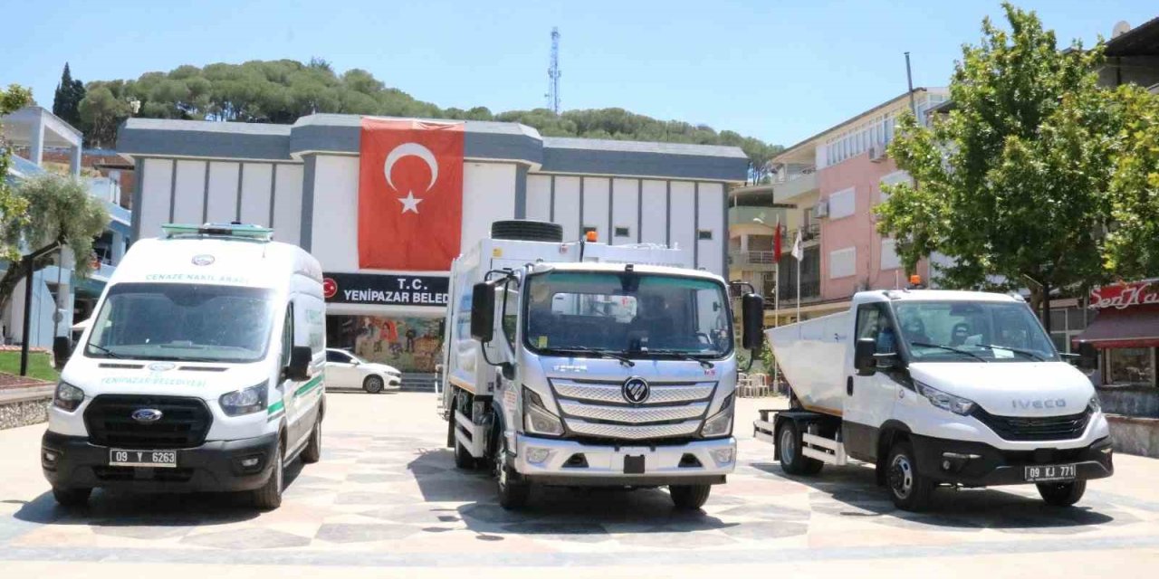 Yenipazar Belediyesi araçlarına kavuştu