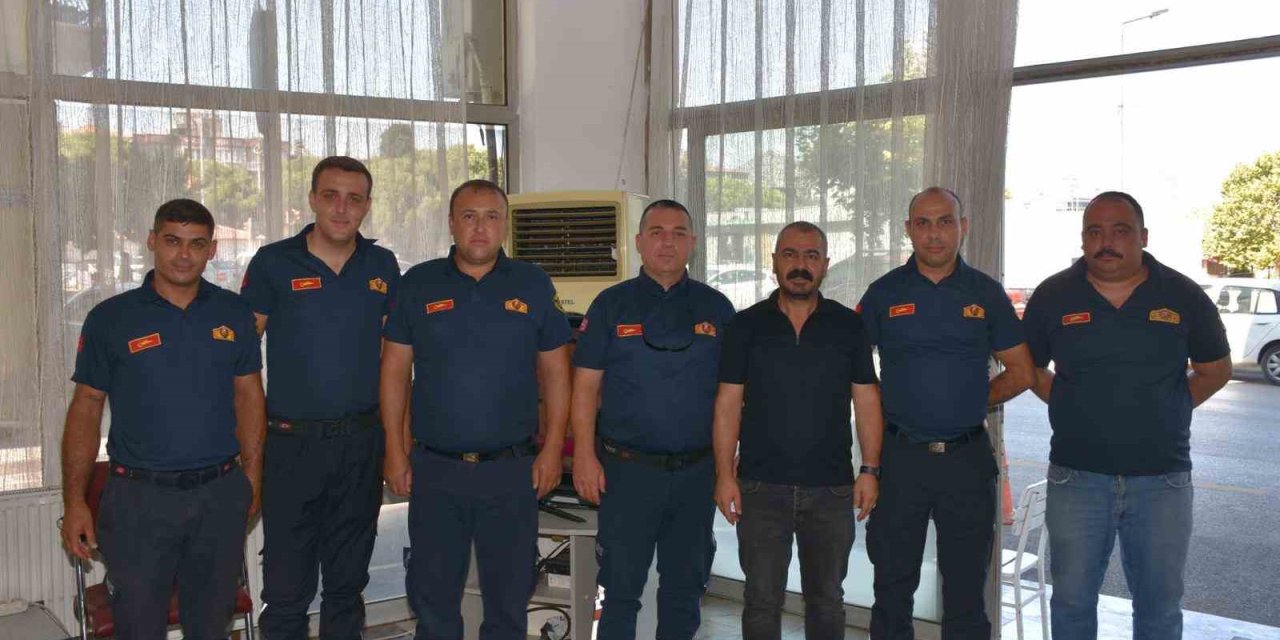 Başkan Zencirci’den ateş savaşçılarına börek ikramı