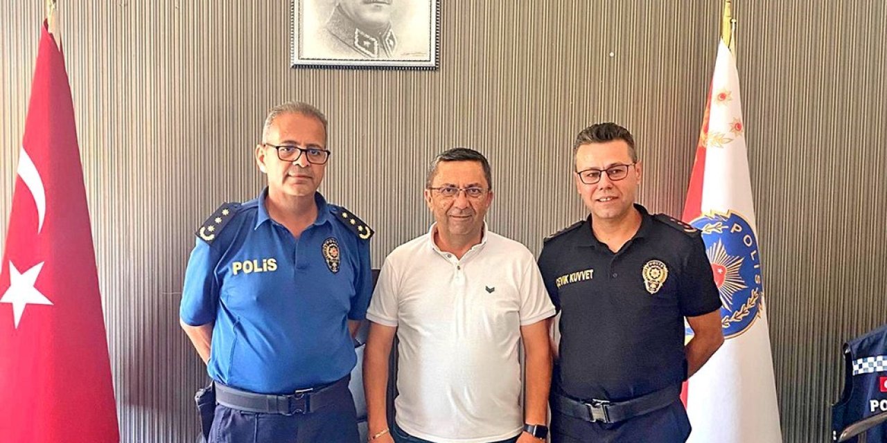 Çeşme Emniyet Müdürü İsmail Kenar görevi devraldı