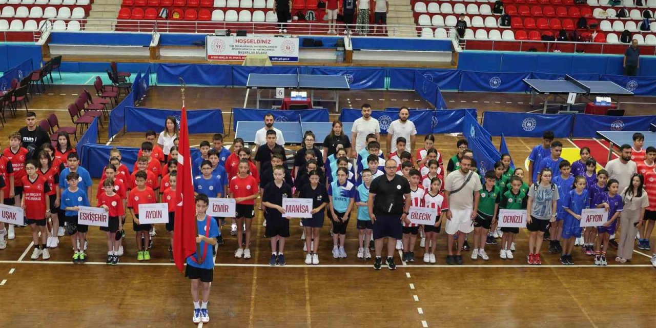 Anadolu Yıldızlar Ligi Masa Tenisi Müsabakaları Aydın’da başladı