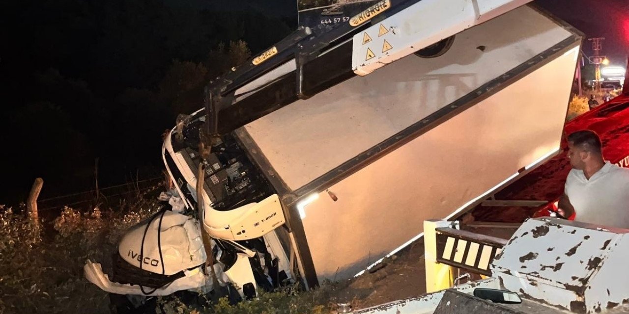 Milas’ta trafik kazası: 1 ölü, 1 ağır yaralı