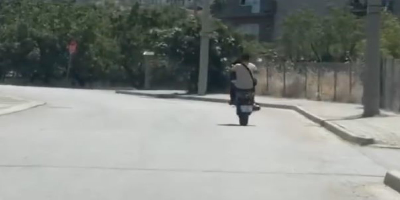 Trafikte akrobatik hareketler yapan motosikletliye 4 bin 153 lira ceza kesildi