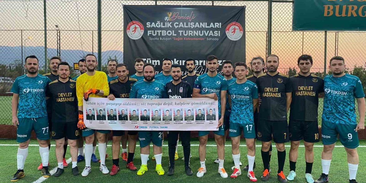 Şehitleri unutmadılar sadece galibiyet değil gönülleri de aldılar