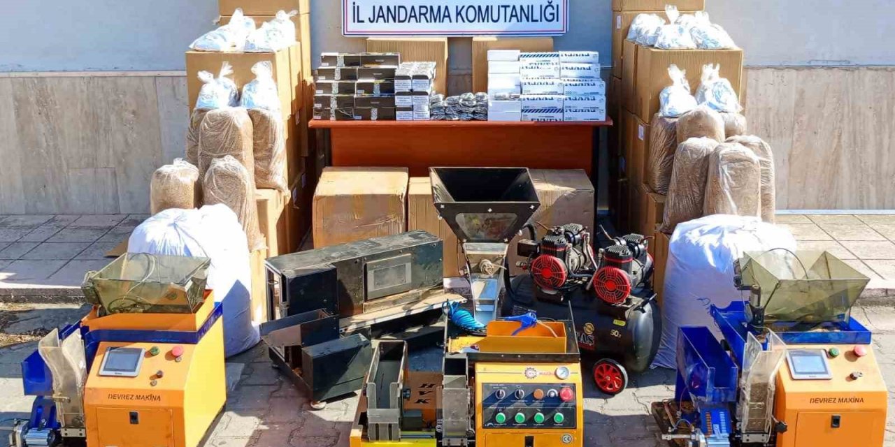 Köşk’te kaçak tütün operasyonu