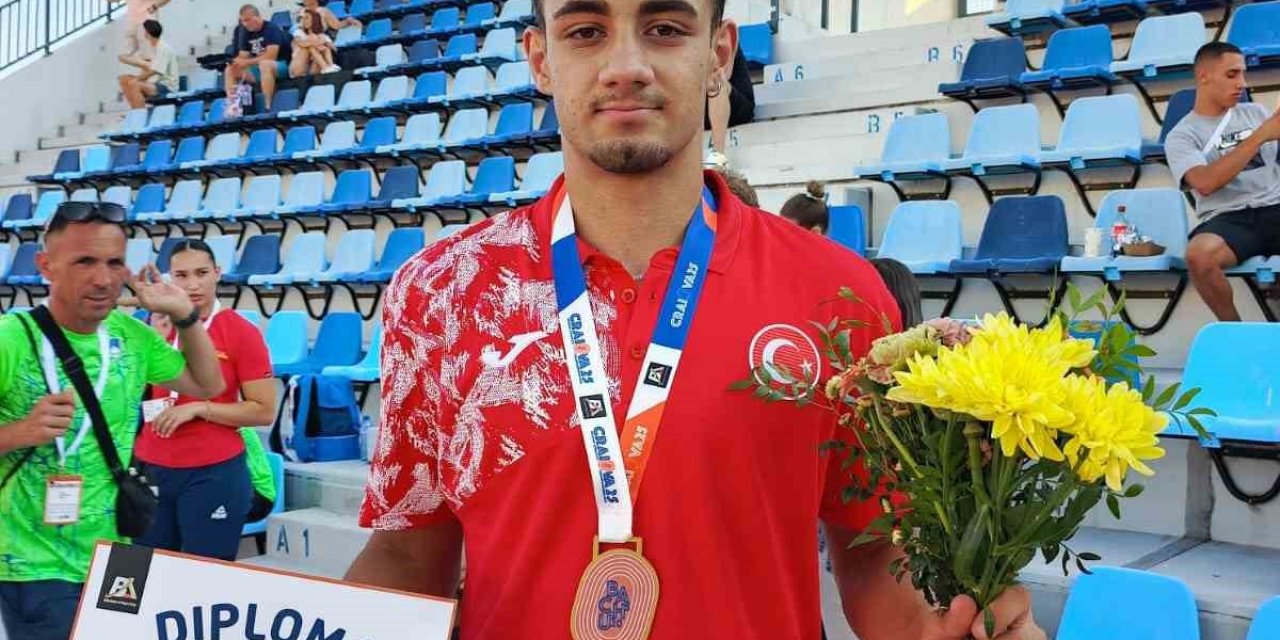 Aydınlı milli sporcu Balkan Şampiyonu oldu