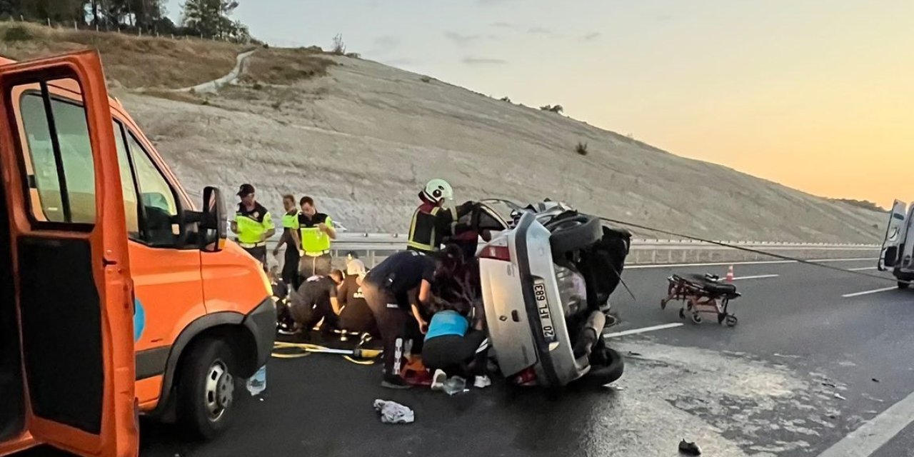 Yenipazar’da trafik kazası: 3 yaralı