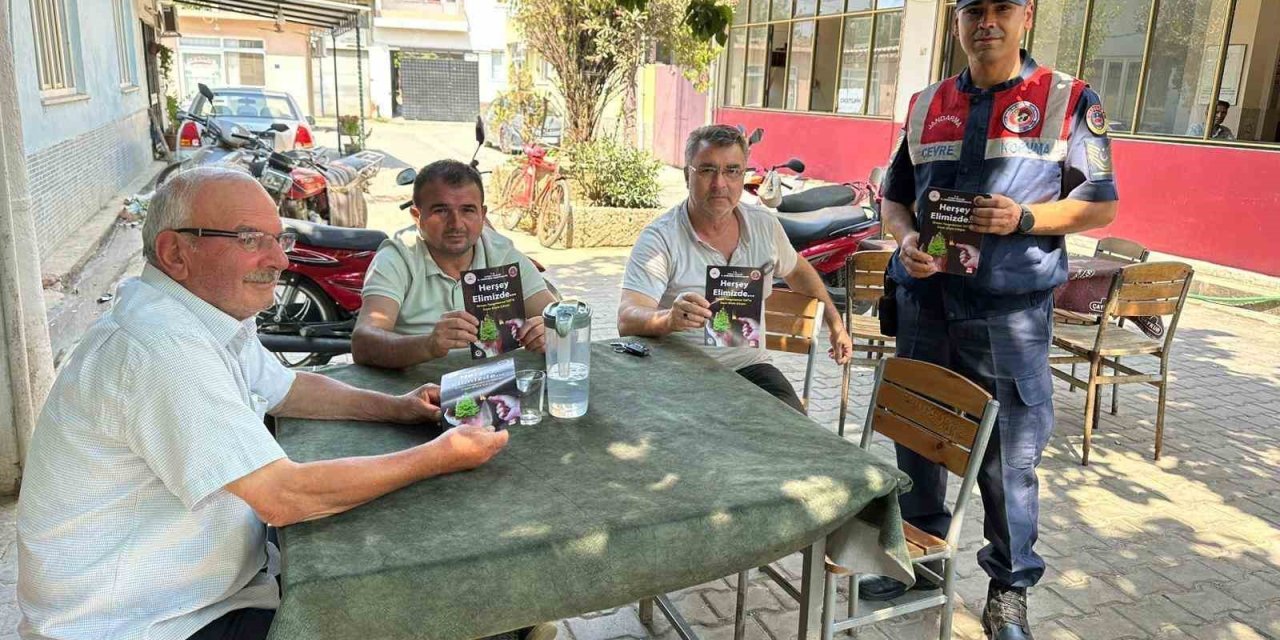 Köşk’te vatandaşlar yangınlara karşı uyarıldı