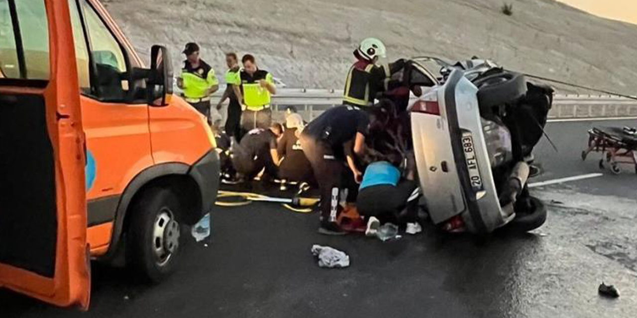 Yenipazar’da trafik kazası: 3 yaralı