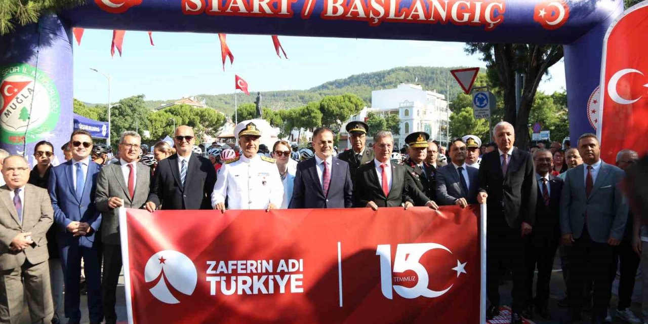 15 Temmuz Demokrasi ve Şehitleri Anma Bisiklet Yarışı sona erdi