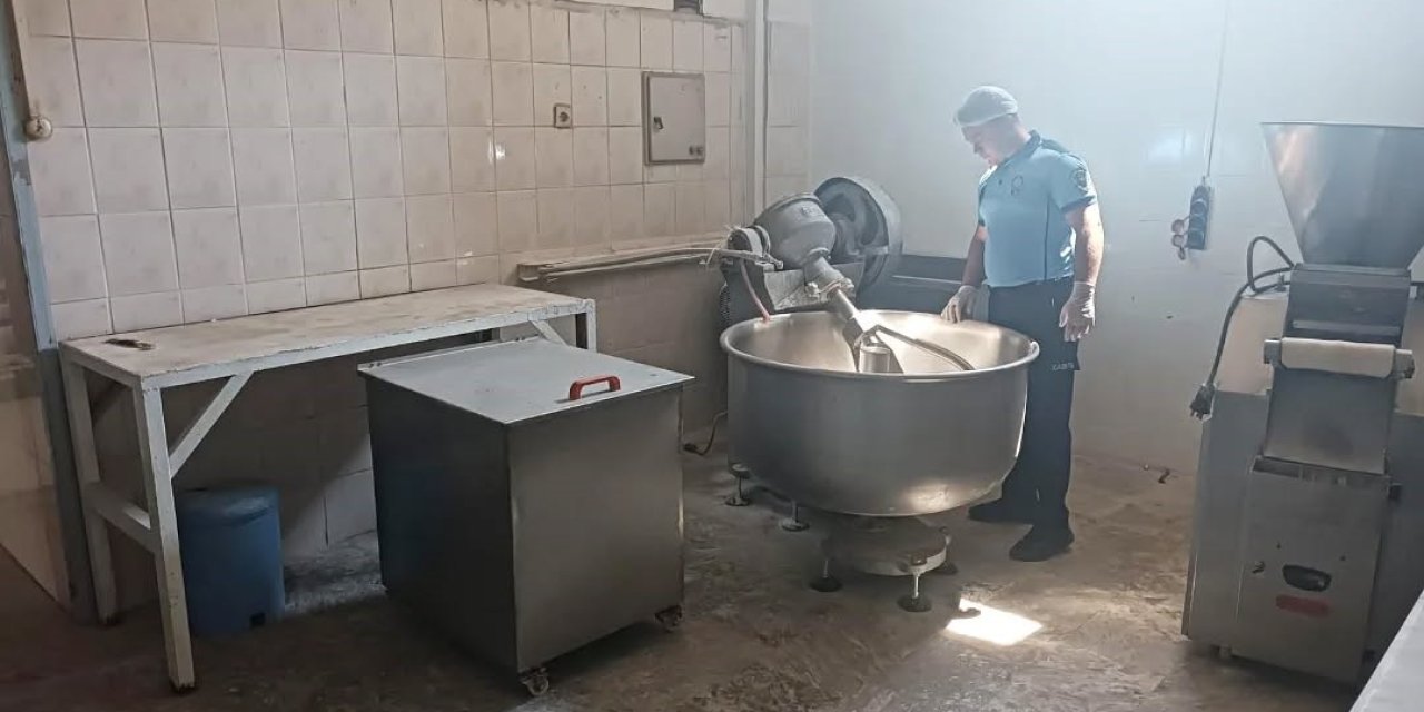 Germencik’te gramaj denetimi yapıldı