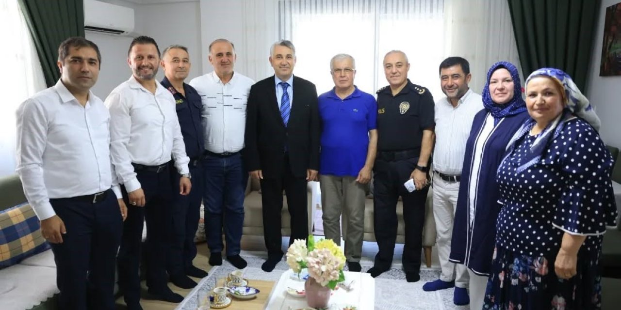 İncirliova protokolü gazi Çalışkan’ı unutmadı