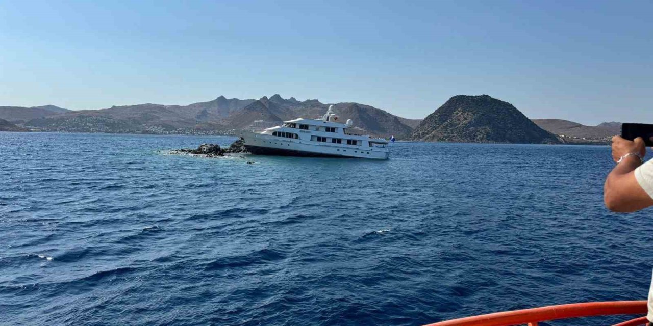 Motoryatı kurtarma çalışmaları sürüyor