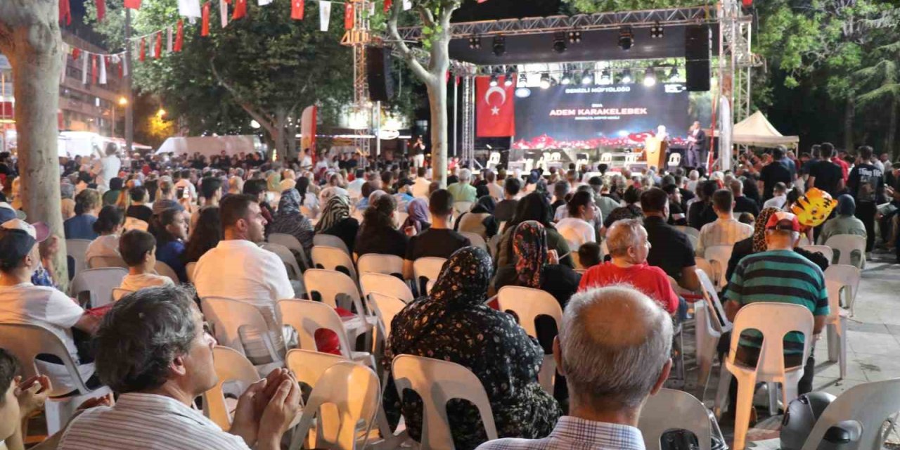 15 Temmuz Demokrasi ve Milli Birlik Günü Denizli’de çeşitli etkinliklerle anıldı