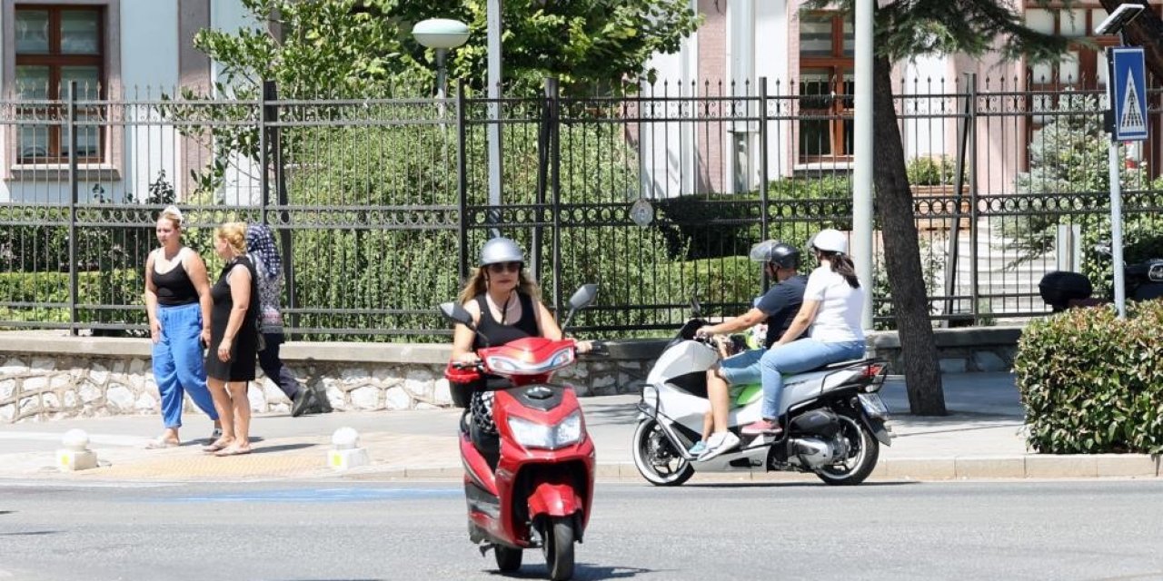 Muğla’da motosiklet yoğunluğu dikkat çekiyor