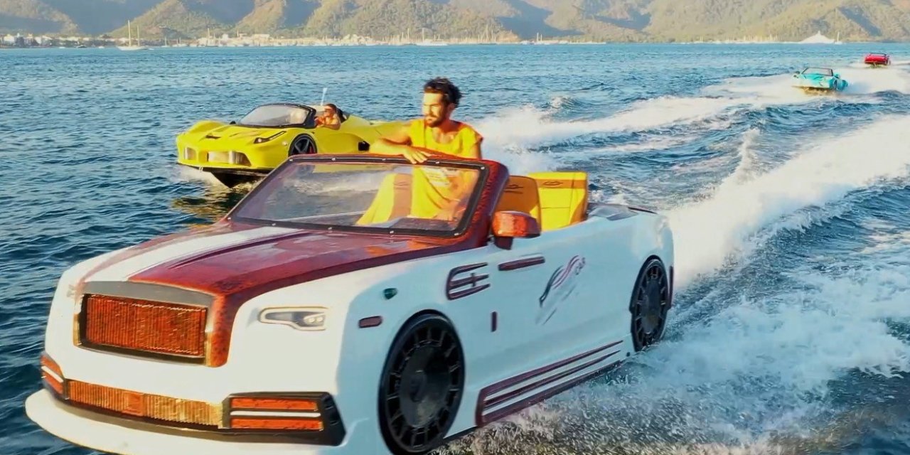 Lüks araçlar artık denizlerde