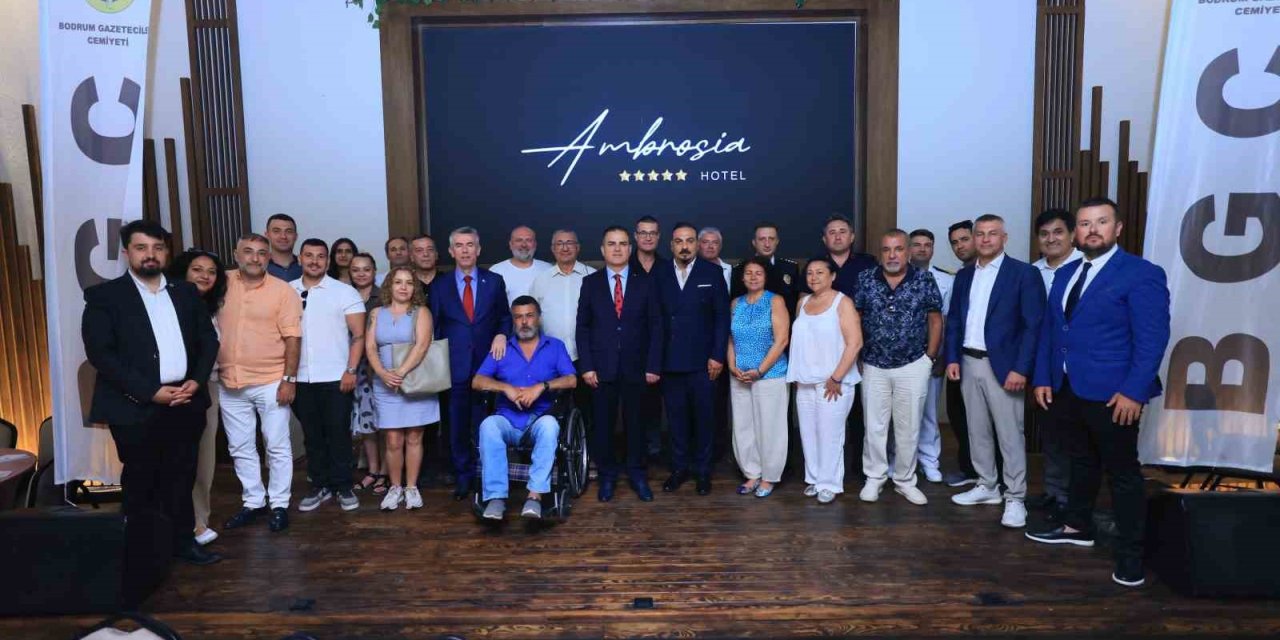 Muğla Valisi İdris Akbıyık, Bodrum Gazeteciler Cemiyeti’yle buluştu