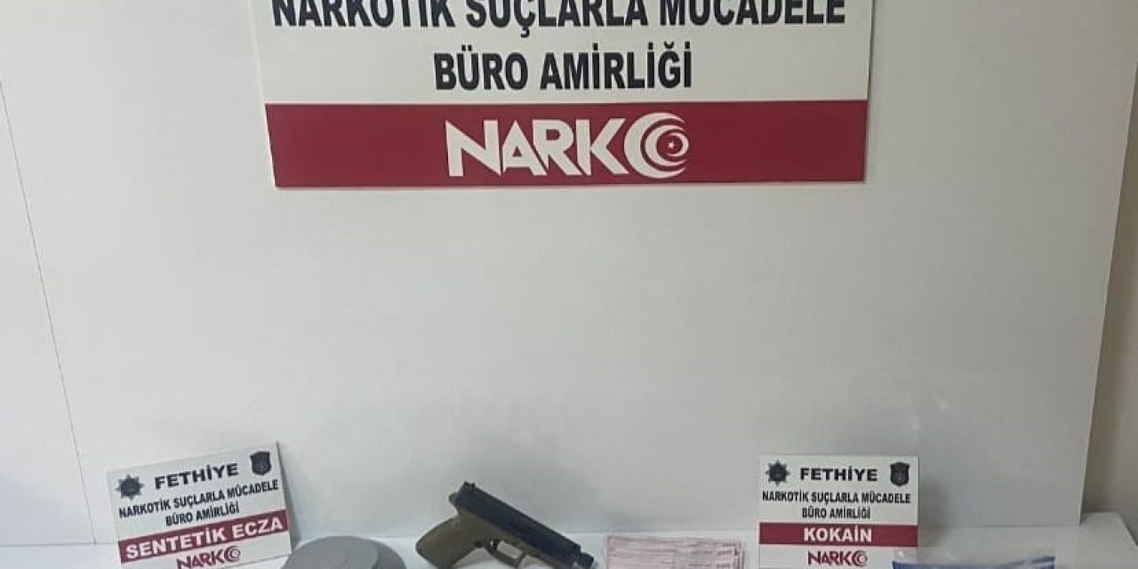 Marmaris ve Fethiye’de uyuşturucu operasyonu: 5 tutuklama