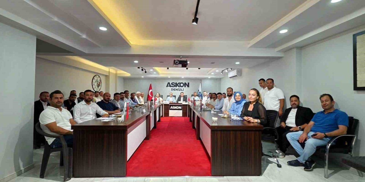 ASKON Aydın ve Denizli şubeleri arasında İş Geliştirme Toplantısı gerçekleştirildi