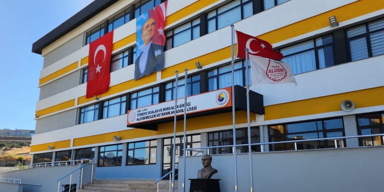 İzmir’den savunma sanayii için seçilen tek okul ALOSBİ MTAL oldu