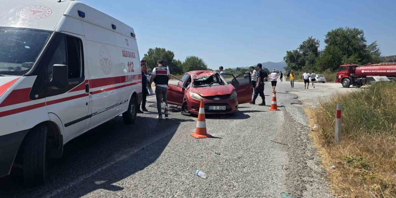 Muğla’da trafik kazası: 1 ölü, 2 yaralı