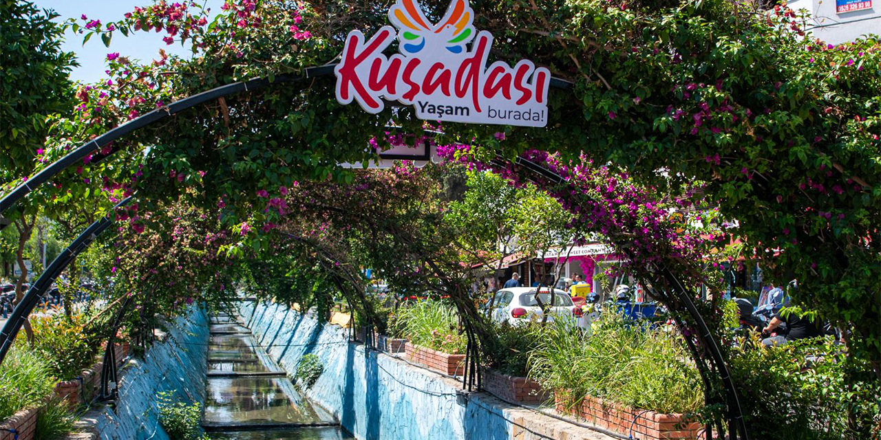 Türkiye’de bir ilk: Kuşadası’nda güzel koku veren dere projesi hayata geçti