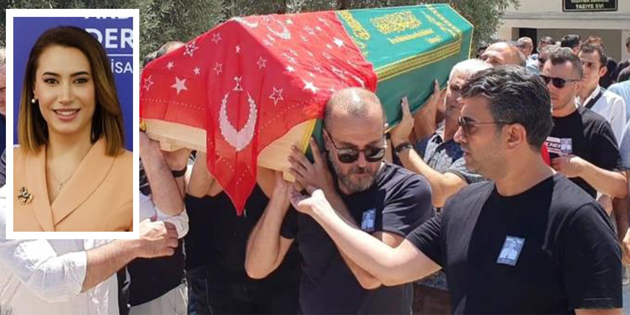 Evinde ölü bulunan yarış spikeri gözyaşlarıyla uğurlandı