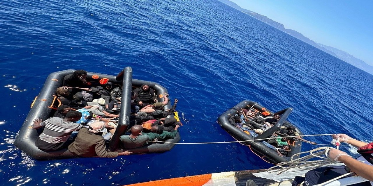 Aydın’da 22 düzensiz göçmen kurtarıldı