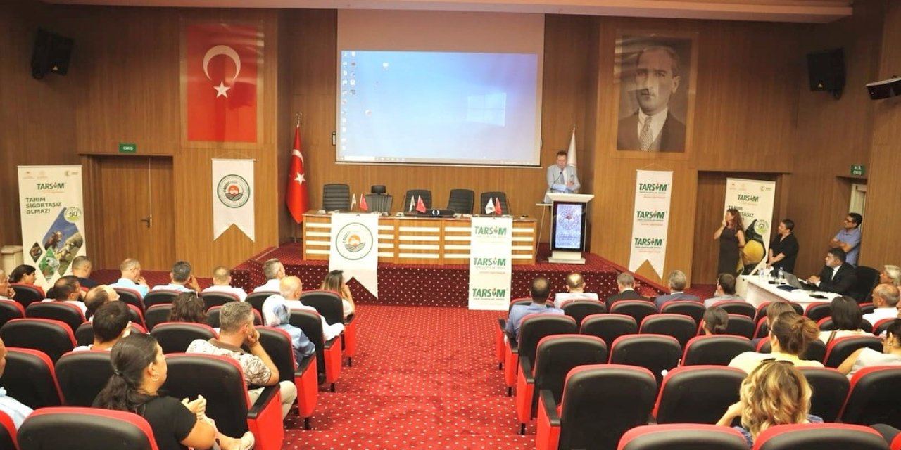 Muğla’da doğal afetler takip sistemi ve tarım sigortaları masaya yatırıldı
