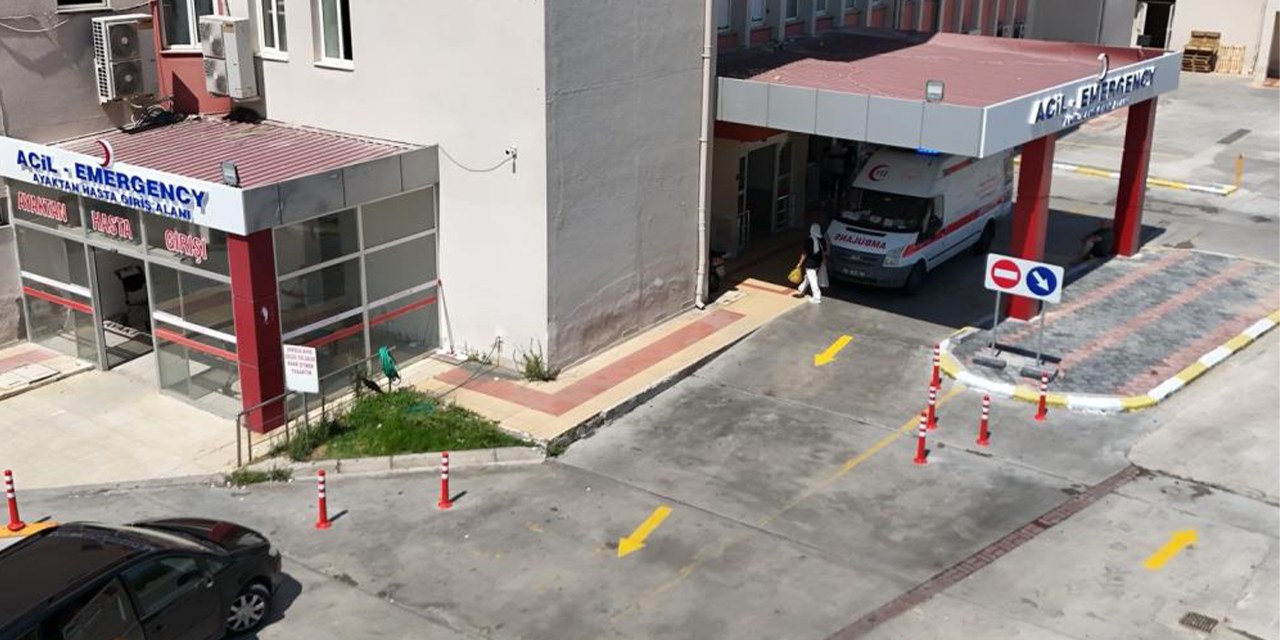 Söke Devlet Hastanesi’nde Ambulans Dönüş Alanı projesi tamamlandı