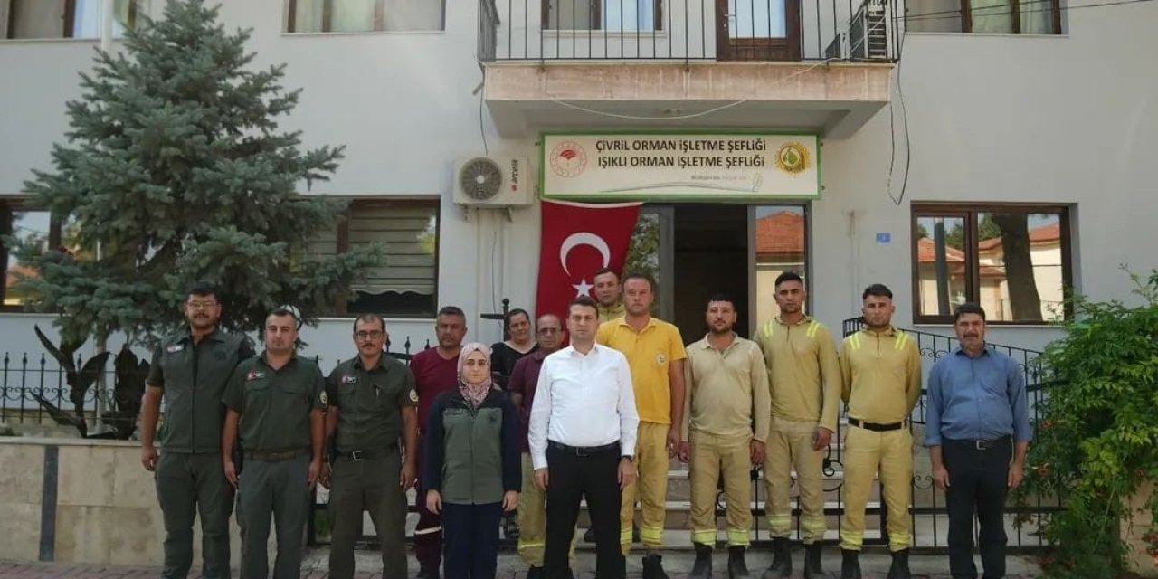Çivril Kaymakamı Fatih Cıdıroğlu’ndan orman şefliklerine anlamlı ziyaret