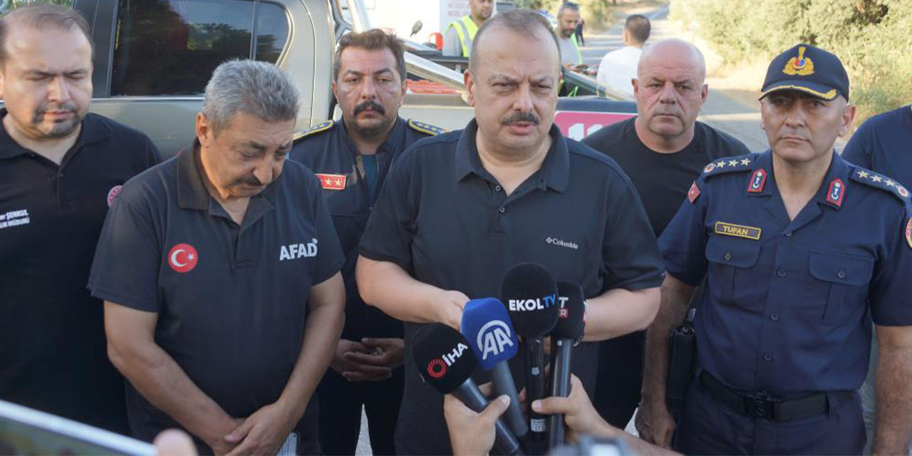 Aydın Valisi Canbolat: "Yangın kontrol altına alındı"