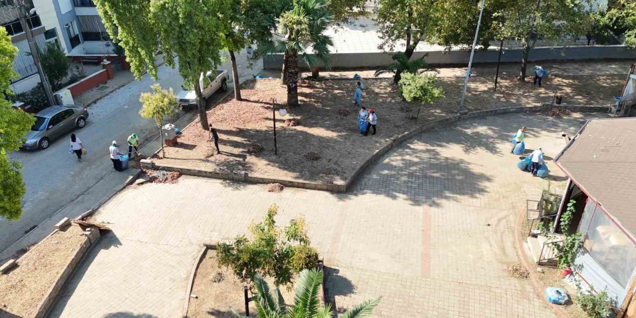 Nazilli Belediyesi’nden Sümer Mahallesi’nde bakım ve temizlik çalışması