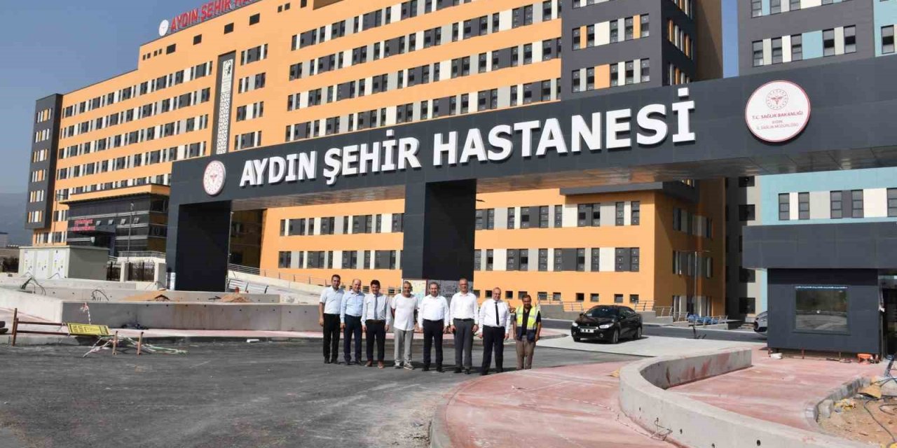 Aydın’ın modern sağlık kompleksinin yapım sürecinde sona gelindi