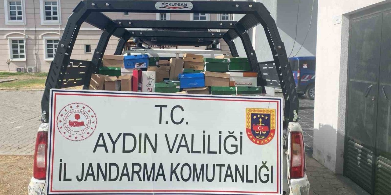 Ünlü markaların taklitlerini satmak istedi, Aydın’da yakayı ele verdi