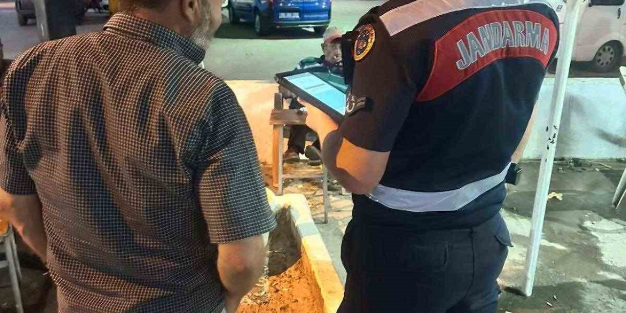 Köşk jandarmasından ‘huzur’ denetimi